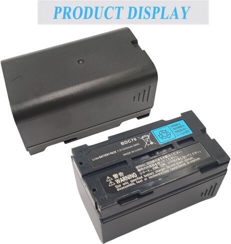 بطارية SHENYANG (4 عبوات) BDC70 Li Ion 7.2V 5240mAh لمحطات Topcon Sokkia الإجمالية/GPS، والمحطات الإجمالية الروبوتية وأجهزة استقبال GNSS in Kuwait