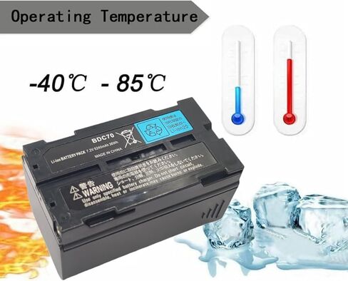 بطارية SHENYANG (4 عبوات) BDC70 Li Ion 7.2V 5240mAh لمحطات Topcon Sokkia الإجمالية/GPS، والمحطات الإجمالية الروبوتية وأجهزة استقبال GNSS in Kuwait