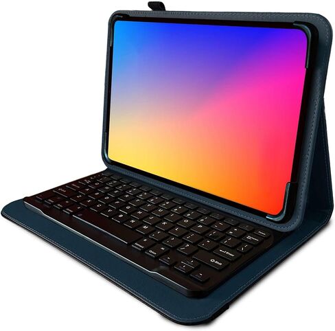 حافظة لوحة مفاتيح بلوتوث Navitech باللون الأزرق متوافقة مع جهاز Honor Pad X8a مقاس 11 بوصة الذي يعمل بتقنية Wi-Fi in Kuwait