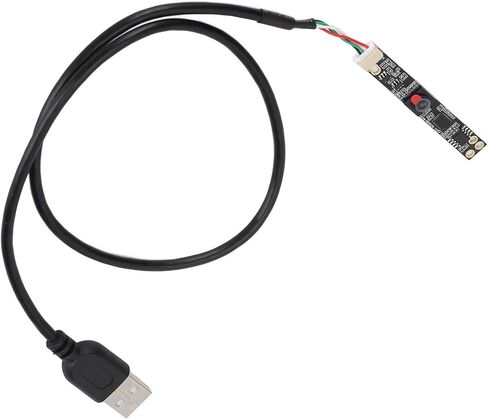 1 MP Camera Module with 2.8mm Fixed Focus Lens, USB 2.0 Webcam Board, 66° FOV HD OV9726 Sensor for Face Recognition, Drones, Robotics, Includes USB Cable in Kuwait
