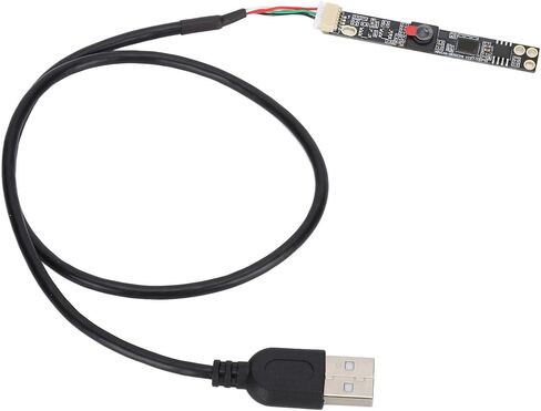 1 MP Camera Module with 2.8mm Fixed Focus Lens, USB 2.0 Webcam Board, 66° FOV HD OV9726 Sensor for Face Recognition, Drones, Robotics, Includes USB Cable in Kuwait