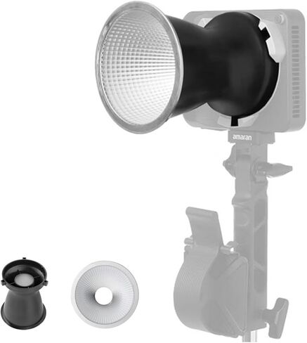 Amaran Mini Reflector Compact 14.5cm (5.71in) Bowens Mount عاكس مصمم لـ Amaran Ray 60c & 120c Halo 100x 60x in Kuwait
