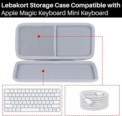 حافظة تخزين متوافقة مع كمبيوتر Apple Mac Studio M4 M3 M2 M1 Max/Ultra Desktop + حافظة لوحة مفاتيح Mini Magic in Kuwait