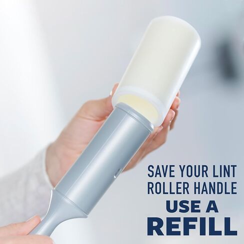 Scotch-Brite Lint Roller, Works Great on Pet Hair, Clothing, Furniture and More, 3 Rollers, 100 Sheets Per Roller (300 Sheets Total) in Saudi Arabia