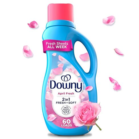 Downy April Fresh Liquid Fabric Conditioner (Fabric Softener), 164 fl oz, 190 loads in Saudi Arabia