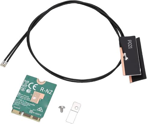 بطاقة Yunseity WiFi 6E اللاسلكية، شريحة MT7920 بسرعة 1800 ميجابت في الثانية ثنائي النطاق 2.4 جيجا هرتز 5 جيجا هرتز NGFF M.2 بطاقة شبكة الكمبيوتر المحمول مع BT5. MIMO، لـ 10 11 OpenWrt in Kuwait
