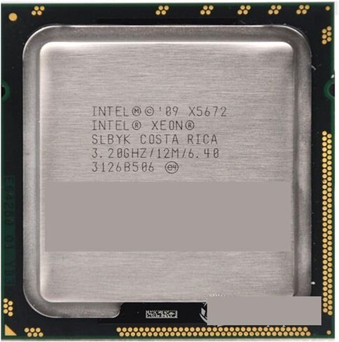 Xeon X5672 Prosesor CPU/3.2GHz /LGA1366/12MB/ L3 95W Cache Quad Inti Server CPU Gratis Pengiriman in Kuwait