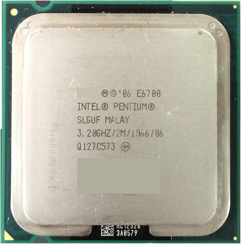 CPU P E6700 CPU/ 3.2GHz/ LGA775 /775pin/2MB L2 Cache/Dual-CORE/65W Processor Scrattered Piece in Kuwait