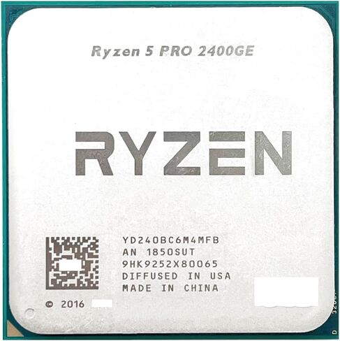 معالج وحدة المعالجة المركزية R 5 PRO 2400GE R5 3.2 جيجا هرتز رباعي النواة ثماني الخيوط 35 وات YD240BC6M4MFB مقبس AM4 in Kuwait
