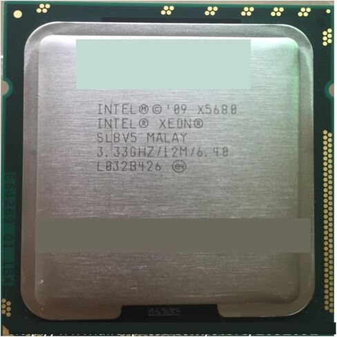معالج Xeon X5680 (3.333 جيجا هرتز/12 ميجابايت/6 نواة/مقبس 1366/6.4 Gt/S QPI) وحدة المعالجة المركزية Enam Inti Server in Kuwait