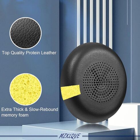 Evolve2 65 Ear Pads - Replacement Earpads for Jabra Evolve2 65 (Evolve 2 65MS 65UC MS UC)/Evolve2 40 (40UC 40MS USB)/Elite 45h On-Ear Wireless Headset in Kuwait