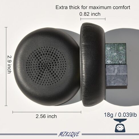 Evolve2 65 Ear Pads - Replacement Earpads for Jabra Evolve2 65 (Evolve 2 65MS 65UC MS UC)/Evolve2 40 (40UC 40MS USB)/Elite 45h On-Ear Wireless Headset in Kuwait
