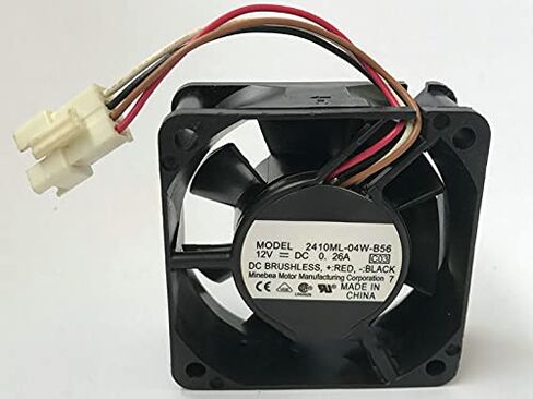 ل NMB 6025 2410ML-04W-B56 DC12V 0.26A شارب 3511 ناسخة مروحة in Kuwait