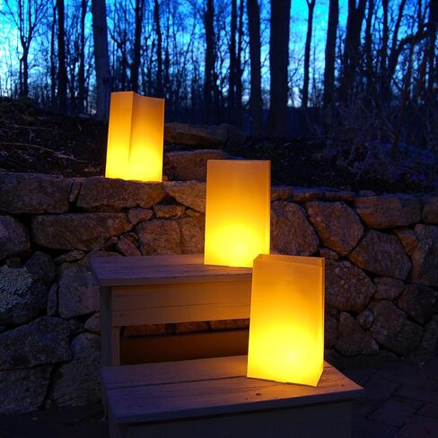 LumaBase 501100 Bags Plastic Luminarias, Tan in Saudi Arabia