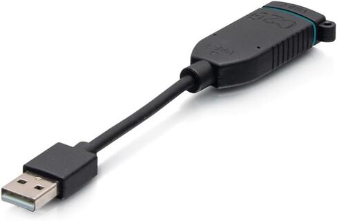 C2G CG30061USB-A to USB-C Dongle for AV R, Black in Kuwait