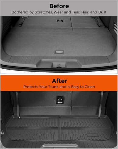 Car Floor Mats for Acura TLX: 2025 2024 2023 2022 2021 Cargo Liner, All Weather Rubber Car Accessories TPE Custom Fit for Acura TLX & TLX Type S Models Front Rear Trunk Carpet 5 Seat Sedan(4PCS,Black) in Saudi Arabia