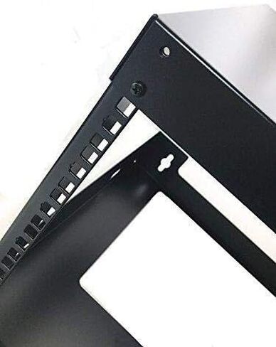 6U Wall Mount Open Frame 19inch Server Equipment Rack Threaded 15 inch Depth Black (6U) in Kuwait