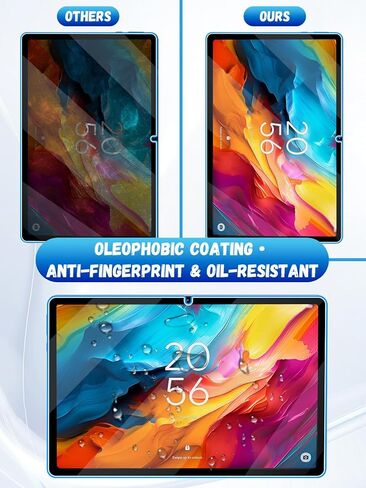 متوافق مع واقي شاشة الكمبيوتر اللوحي TCL NXTPAPER 14 مقاس 14.3 بوصة، زجاج مقسى مضاد للوهج UHFOUWYU، مقاوم للصدمات والخدش، عبوتان. in Kuwait