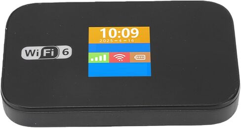 Generic 4G LTE WiFi 6 Mobile Router, Dual Band 2.4G/5.8G Portable Wireless Hotspot with 300Mbps Speed, SIM Card Slot for Travel Business in Kuwait