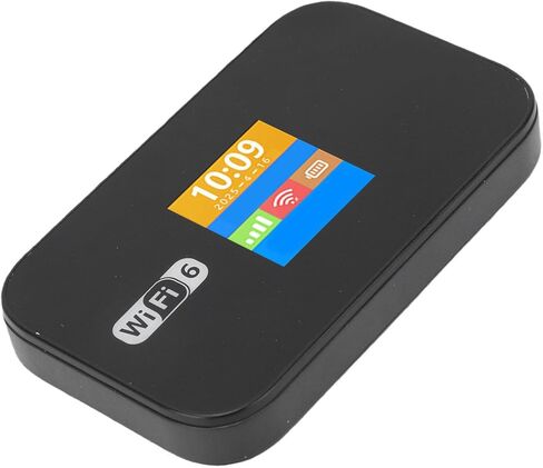 Generic 4G LTE WiFi 6 Mobile Router, Dual Band 2.4G/5.8G Portable Wireless Hotspot with 300Mbps Speed, SIM Card Slot for Travel Business in Kuwait