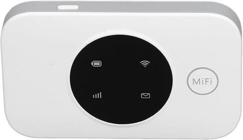 موجه واي فاي محمول 4G من Zunate، نقطة اتصال متنقلة مع بطارية 3000 مللي أمبير في الساعة تدعم 10 أجهزة واتصال عالي السرعة 150 ميجابت في الثانية للسفر واستخدام التخييم في الهواء الطلق in Kuwait