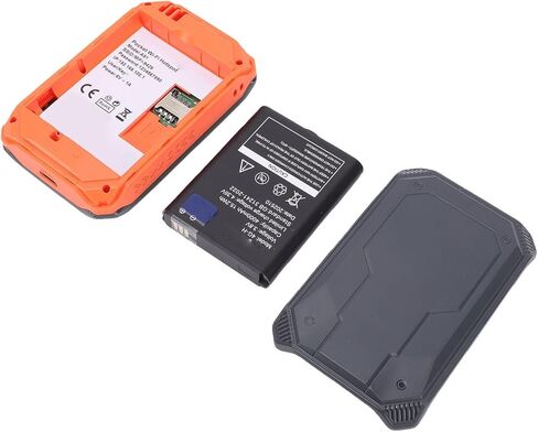 راوتر واي فاي محمول 4G مع فتحة لبطاقة SIM، نقطة اتصال محمولة للسفر تدعم 8 أجهزة شاشة LCD، سرعة 300 ميجابت في الثانية للسفر والتخييم والأعمال الفندقية in Kuwait