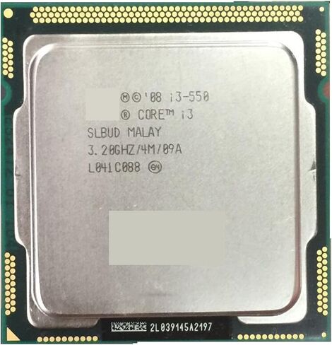 c معالج I3-550 I3 550 ثنائي النواة (ذاكرة تخزين مؤقت 4 ميجابايت، 3.20 جيجا هرتز) وحدة معالجة مركزية LGA1156 لسطح المكتب 2 تعمل بشكل صحيح in Kuwait