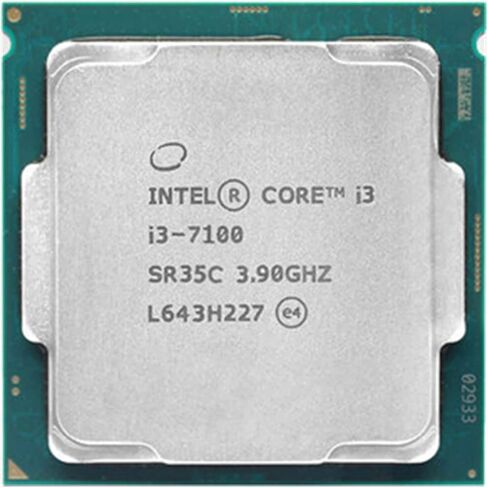 c I3 7100 Processor I3-7100 CPU LGA 1151-Tanah FC-LGA 14 Nanometer Dual-Core in Kuwait