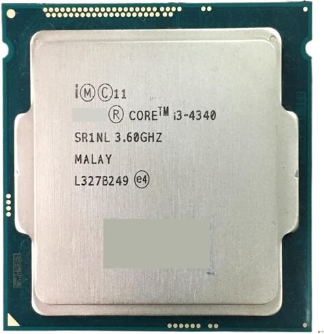 c Processor I3 4340 I3-4340 LGA1150 22 Nanometers Dual-Core 2 Working Properly Desktop in Kuwait