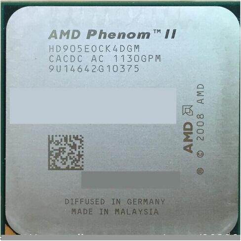A A II X4 905E Prosesor CPU 2.5GHz 6MB L3 Cache AM3 PGA938 Dapat Bekerja in Kuwait