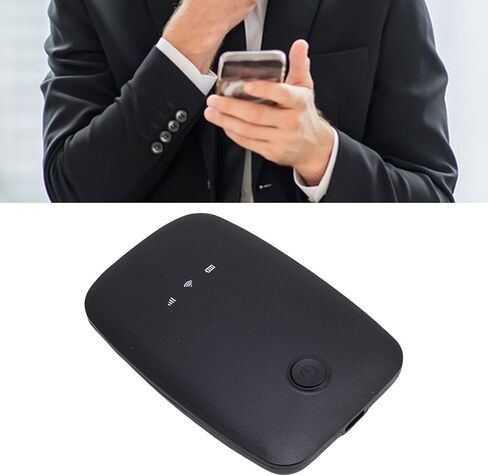 4G LTE Portable WiFi Router, Wireless Hotspot with Up to 150Mbps Speed for 12 Devices, with WPA WPA2 Encryption, for Phones Laptops Smart TVs in Kuwait