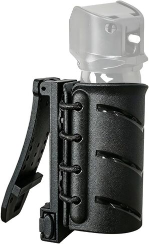 Pepper Spray Holster for MK3 Canisters, Open Top OC/Mace Spray Holster for Duty Belt/Molle Vest, Quick Release Pepper Spray Holder Case for Police Law Enforcement Security Officer in Kuwait