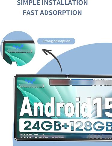 [2 Pack] Screen Protector for Aobante 2025 Tablet 10.1 Inch Tempered Glass Film, Screen Protector for Aobante 5G 10.1" Tablet Anti-Scratch & Sensitive & 9H Hardness in Kuwait