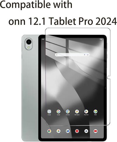 2Pack Tempered Glass Screen Protectors Compatible with onn 12.1" Tablet Pro 2024, Anti Scratch, Bubble Free, 9H Hardness in Kuwait