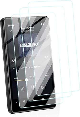 Screen Protector for Oilsky M305 4.02" MP3 Player, High-definition Scratch Resistant Film,HD Clear,Bubble Free with Easy Installation Kit, 3 Pack in Kuwait