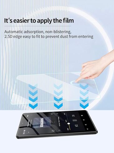 Screen Protector for Oilsky M305 4.02" MP3 Player, High-definition Scratch Resistant Film,HD Clear,Bubble Free with Easy Installation Kit, 3 Pack in Kuwait
