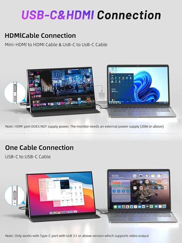 شاشة محمولة مقاس 15.6 بوصة تعمل باللمس 4K OLED 3840X2160 100000:1 شاشة ألعاب تعمل باللمس ذات 10 نقاط، مع غطاء واقي، شاشات سفر HDMI USB C للكمبيوتر، كمبيوتر صغير، PS5/4 in Kuwait