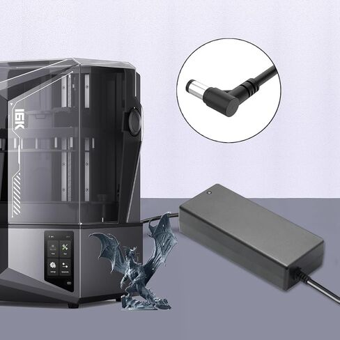 محول تيار متردد/تيار مستمر 24 فولت 6 أمبير متوافق مع Elegoo Saturn 4 Ultra 16K EL3D-4.0، Saturn 3 12K EL3D-3.0.1 شاشة LCD أحادية اللون مقاس 10 بوصات MSLA Photocuring Desktop الراتنج ثلاثية الأبعاد FY1502406000 مصدر طاقة 120 وات in Kuwait