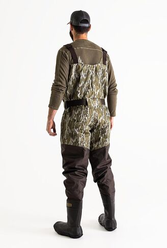 LaCrosse Men's Wetlands II Insulated 1600G Hunting Waders - Breathable Nylon, Waterproof, Designed for Extreme Use, Mossy Oak Bottomland - 10 M in Kuwait