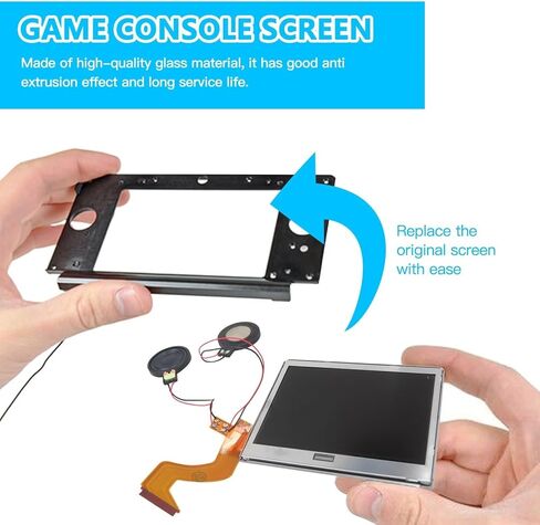 Top Screen Replacement for Nintendo DS Lite With Speakers Soldered by YTXXDEUS in Kuwait