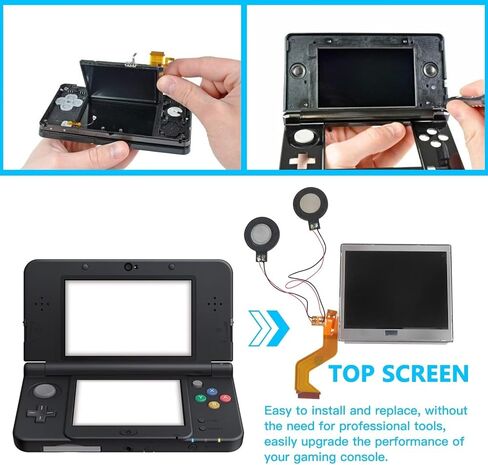Top Screen Replacement for Nintendo DS Lite With Speakers Soldered by YTXXDEUS in Kuwait