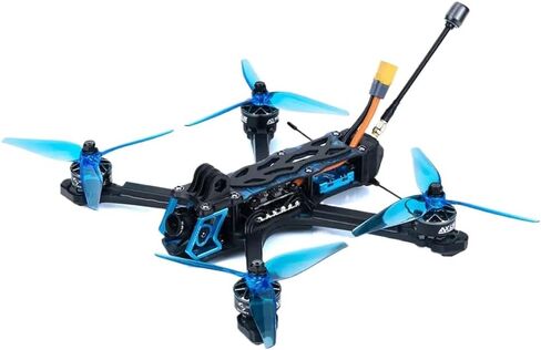 طائرة مانتا 5 SE بدون طيار Squashed-X Frame AE227-1960KV متوافقة مع محرك سينمائي حر بدون طيار مع GPS 6S (تناظري ELRS 2.4 1.6W) in Kuwait