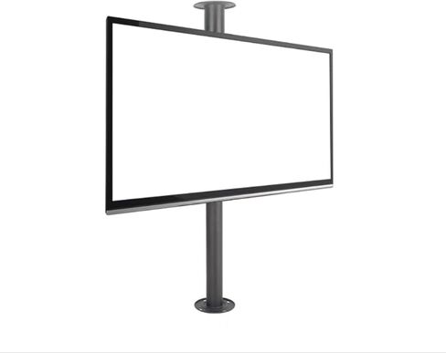 Adjustable TV Mount Bracket for 32-55 Inch LCD 360° Rotatable Monitor Arm Cold Rolled Steel Wall-Mounted Multi-Height Options Supports Up to 50kg in Kuwait