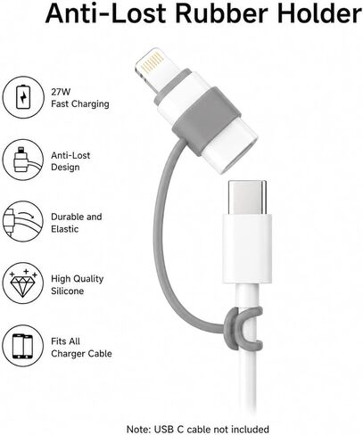 USB C Female to Lightning Male Adapter (4) in Kuwait