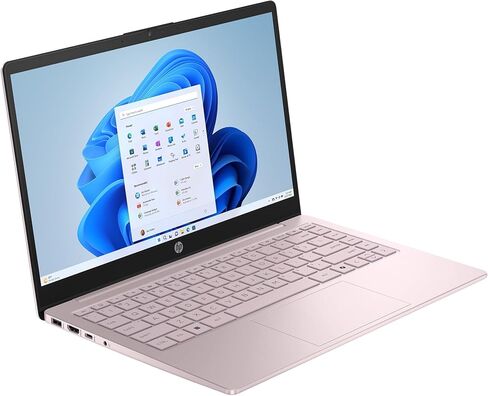 لابتوب اتش بي 2025 | 14- إب 200 | 14 بوصة 1366 × 768 | معالج Intel-4 Core Intel N150 | 32 جيجابايت DDR4 | 128 جيجابايت eMMC + 4 تيرابايت SSD | Windows 11 Pro | Wi-Fi 6 - بلوتوث 5.3-720p HD كاميرا - وردي هادئ in Kuwait