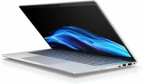 HP EliteBook 8 G1i 14 بوصة نوت بوك - WUXGA - 60 هرتز - Intel Core Ultra 7 255U - 16 جيجابايت - 512 جيجابايت SSD - لوحة مفاتيح باللغة الإنجليزية - فضي جليدي - شريحة Intel - 1920 x 1200 - Windows 11 Pro - - التبديل داخل الطائرة (I) in Kuwait