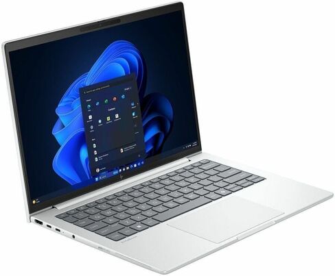 HP EliteBook 8 G1i 14 بوصة نوت بوك - WUXGA - 60 هرتز - Intel Core Ultra 7 255U - 16 جيجابايت - 512 جيجابايت SSD - لوحة مفاتيح باللغة الإنجليزية - فضي جليدي - شريحة Intel - 1920 x 1200 - Windows 11 Pro - - التبديل داخل الطائرة (I) in Kuwait