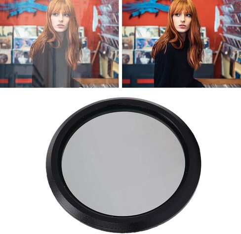 CPL Polarizing Filter for ZV 1 G7X3 LX10 GRVI GR3 GR2 Cameras, HD Multi Coated Circular Polarizer Reduces Reflections Enhances Contrast with Aviation Grade Aluminum Fram in Kuwait