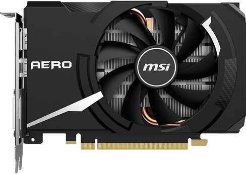 بطاقة رسومات MSI Gaming GeForce GTX 1650 Super 128-Bit HDMI/DP/DVI 4GB GDRR6 HDCP تدعم DirectX 12 مروحة واحدة VR Ready OC (GTX 1650 Super Aero ITX OC) (GeForce GTX 1650 Super AERO ITX OC) (متجددة) in Kuwait