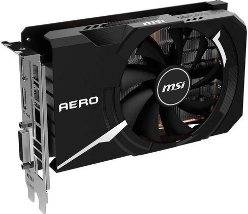 بطاقة رسومات MSI Gaming GeForce GTX 1650 Super 128-Bit HDMI/DP/DVI 4GB GDRR6 HDCP تدعم DirectX 12 مروحة واحدة VR Ready OC (GTX 1650 Super Aero ITX OC) (GeForce GTX 1650 Super AERO ITX OC) (متجددة) in Kuwait